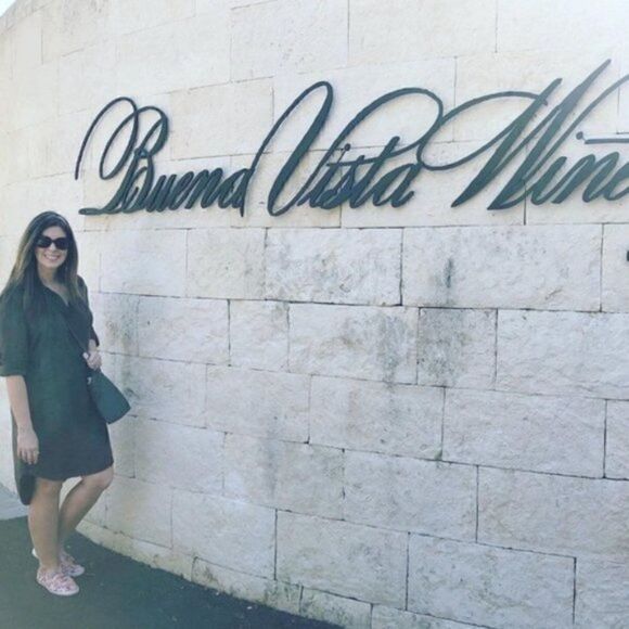 Bella Dahl Paint Splatter Faded High Low Tunic Dress Brown S - Picture 13 of 13